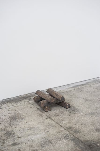 Ioan Pădure – sculptor neterminat, 2019, bronze (85 kg), variable